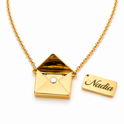 collier enveloppe