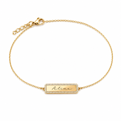 gourmette strass